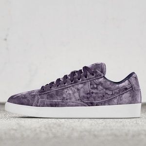 Nike Suede Purple Sneakers - Size 6